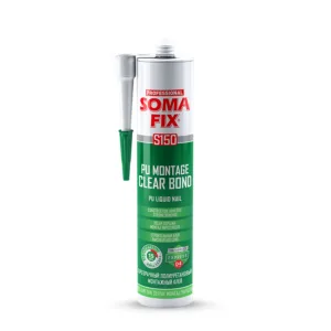 SomaFix Professional S150 PU ragasztó - CLEAR BOND