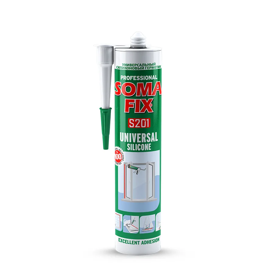 SomaFix Professional S201 univerzális szilikon fehér