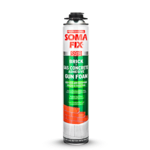 SomaFix Professional S919 Tégla - és Gázbeton pisztolyos ragasztóhab