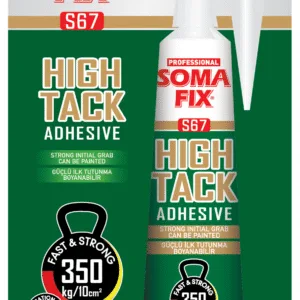 SomaFix Professional S67 hibrid erős kötésű tubusos ragasztó - HIGH TACK